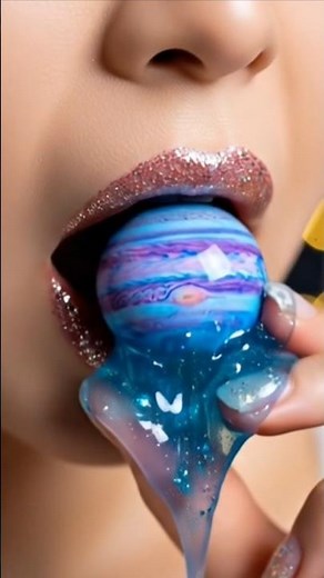 ASMR Heavenly Bite – Opal Jupiter Turns to Jelly ♥️