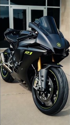 Stealth Mode Activated 🔥 Yamaha R1 Custom