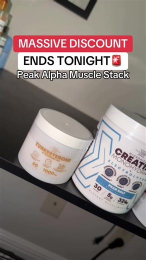 Peak Alpha Muscle Stack #tiktokcreatorpicks