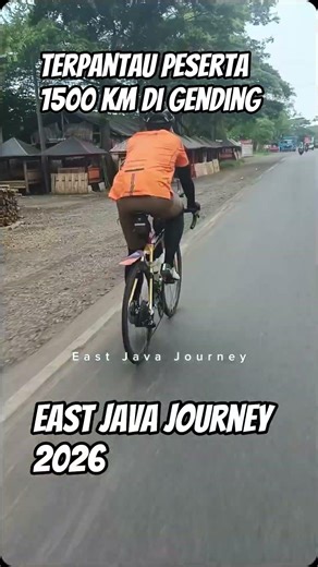 peserta East Java Journey melintas Probolinggo‪@MAINSEPEDA‬