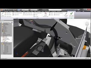 AutoCAD Inventor - harness cable design