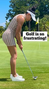 83K views · 1.3K reactions | Golf is so frustrating! I hate it when your long game is dialed but you can’t make a putt to save your life! Nothing worse than hitting every fairway and green in regulation only to three putt time after time. Am I right?  #golf #GolfSwing #golfmatch #golfishard #golftok | Fit Golfer Girl | Facebook
