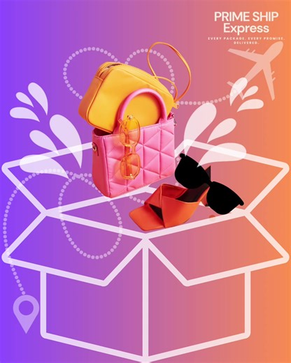 Your style. Our delivery. From handbags and sunglasses to watches and wallets — PrimeShip Express is your trusted shipping partner for fast, safe, and reliable deliveries. We help small businesses, online stores, and individual sellers ship with confidence — every time. Fast. Secure. Handled with care. #PrimeShipExpress #YourShippingPartner #AccessoryDelivery #FashionShipping #CourierService #PackageDelivery #ParcelDelivery #EcommerceShipping #ShippingSolutions #SafeDelivery #ExpressDelivery #Fa