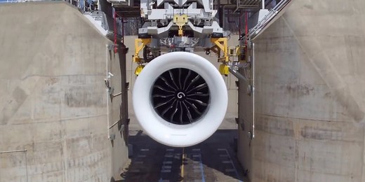 Watch the largest jet engine in the world fire up for the first time