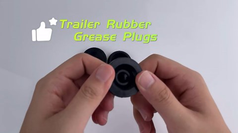 6PCS Fits Trailer Dust Cap Rubber Grease Plugs Fits 1.98 I.D. Metal Dust Caps,Rubber Plug for Bearing Buddy Hub EZ Lube,Fit Most 2,000-3,500 Pound Axles Dexter 85-1 AL-KO Tiedown Eng Replacement