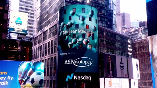 ASP Isotopes Rings the Nasdaq Stock Market Opening Bell