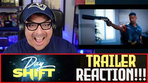 Day Shift trailer reaction - Jamie Foxx goes vampire hunting! | Netflix
