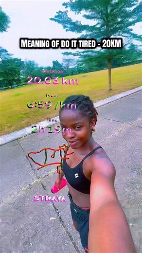 GRWM For A 20K Run No Motivation Just Discipline I Show Up Anyway Endurance Mindset Wins Always