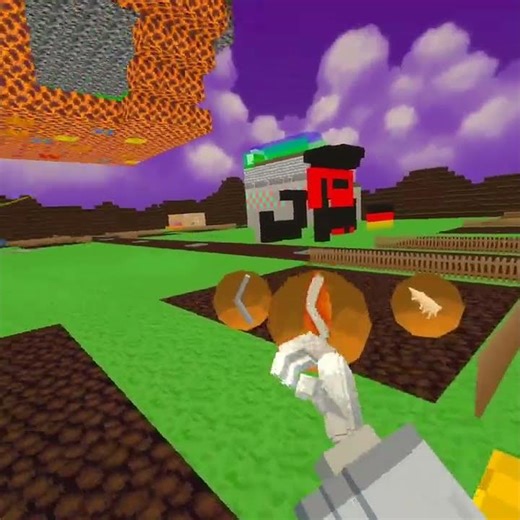 #animalblocks my mini Minecraft skyblock final part!