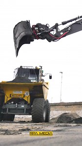BPH's Volvo EC140E with Rototilt clearing filter beds at a water treatment works | RPA Media