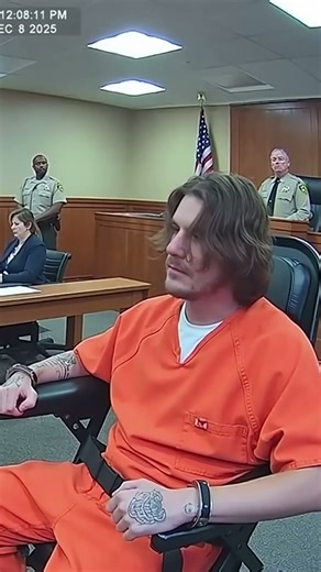 Inmate Reacts in Shock After Judge Hands Down 32-Year Sentence | Courtroom CCTV