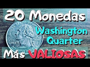 (s) 20 Most Valuable Washington QUARTER Coins