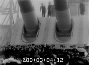 1.1K views · 105 reactions | In a commissioning ceremony onboard the USS Iowa (BB 61) #OTD in 1943, Secretary of the Navy Frank Knox addresses the Iowa crew, speaking of his time as a young man remembering the earlier U.S. Navy ship named "Iowa" (Battleship No. 4) and its deployment in the Great War. Today, visitors can see the #Iowa by a visit to berth 87 in Los Angles. | Naval History & Heritage Command | Facebook