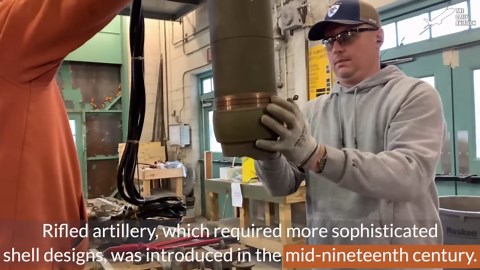 Tour Inside US Factory Producing Explosive Projectiles