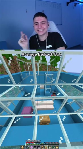 Bedrock bots… #minecraft #donutsmp | minecraft