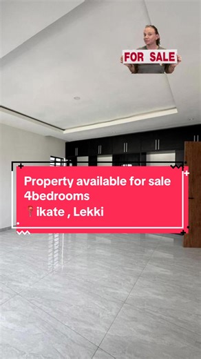 Newly Built 4 Bedroom Serviced Apartment with an Elevator and Swimming Pool Suitable for Investment Location: Ikate Price: 400M Features• • Ensuite rooms • Aesthetic pop ceilings • Spot lighting •Chandelier • Sound system • Masters suite • Spacious living room • Cctv cameras • Clean water • Top quality tiles • Pantry •Swimming Pool •Master's suite • Walk-in closet • Walk-in shower • 2 parking spaces • Gate house • Secured estate • Good access roads • Flood free Title : Governor’s Consent #hasake