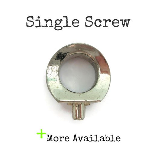 Vintage MCM Chrome Drawer Ring Pull: Atomic Era Cabinet Knob - Etsy