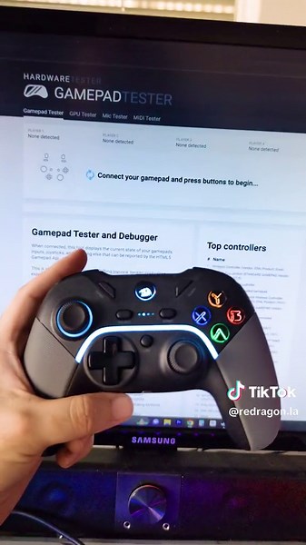 Calibración de Joystick Red Dragon: Mini Tutorial