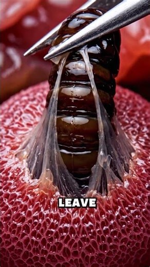 Never Ignore A Bite That Moves! 😱 (Botfly Extraction) #shorts