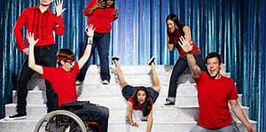 Glee Performs National Anthem