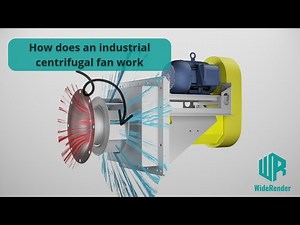 How does an industrial centrifugal fan work? Breaking down the innovative design with 3D technology