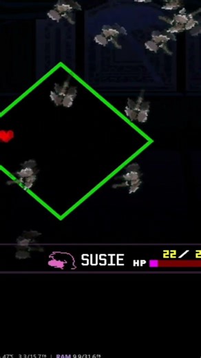hardest ever attack to exist in a 2D game #undertale #deltarune #deltarunechapter4
