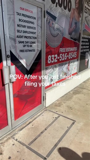 POV: After you just finished filing your 2023 taxes #taxhumor #houstontaxpreparer #taxseason #taxpreparer #taxpreparation Be sure to come visit CT Tax Services today!!!! ☎️: 832-516-8545