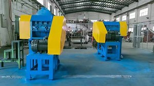 [Hot Item] Heavy-Duty Rubber Granulator with Customizable DC53 Blade Capacity