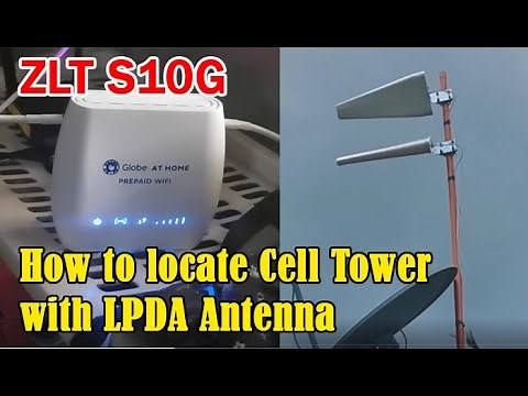 ZLT-S10g & LPDA Antenna: How to Locate Tower