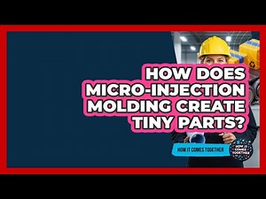How Does Micro-injection Molding Create Tiny Parts? - How It Comes Together