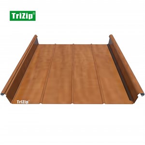 [Hot Item] Trizip Metal Aluminum Alloy Standing Seam Roofing, Facade, Cladding Panel - Commercial / Civil Building (TD027)