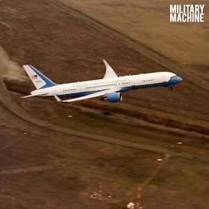 18K views · 424 reactions | Air Force Two. This C-32 transport aircraft takes of from Joint-Base Andrews, Maryland. The C-32 provides safe, comfortable and reliable transportation for our nation's leaders to locations around the world. | Military Machine | Facebook