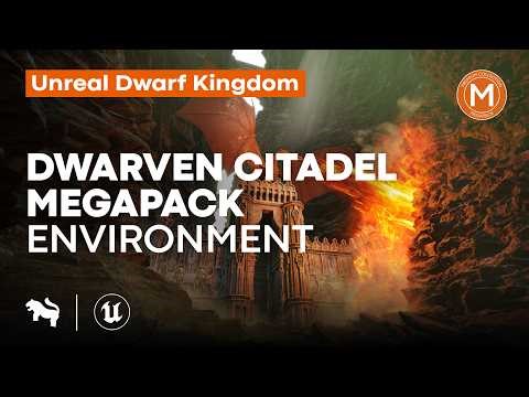 Dwarven Citadel Megapack Environment | Showcase | Unreal Engine | Game-Ready Assets