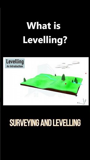 What is Levelling in Surveying? | Civil Engineering #Shorts