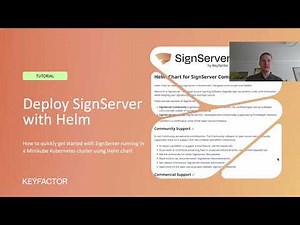 Helm Chart for Signing – Quick Start SignServer by Using Kubernetes and Helm
