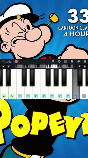 Popeye Theme | Piano Tutorial