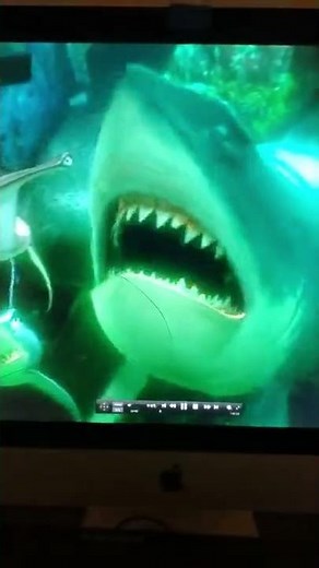 Finding Nemo Bruce crying