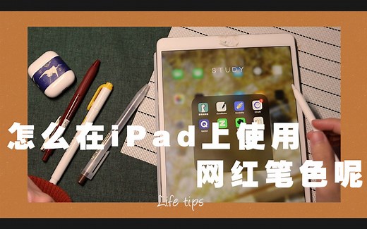 在iPad上使用网红笔色做笔记的方法/GOODNOTES/NOTABILITY