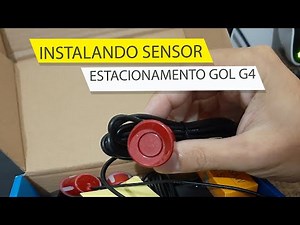 Instalando Sensor Estacionamento Gol G4