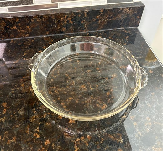 Vintage Pyrex Pie Plate Ruffled Rim Handles - Etsy