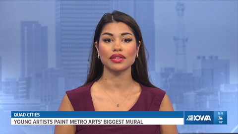 Meet the young artists behind a Quad Cities art program's largest mural ever