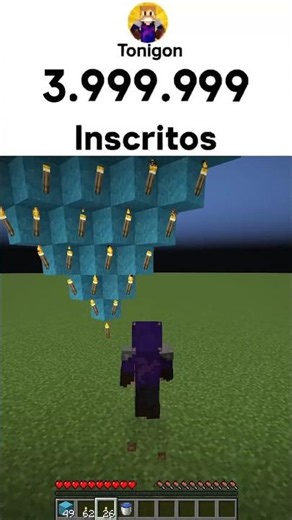 Minecraft Algorithm #shorts #minecraft #tonigon