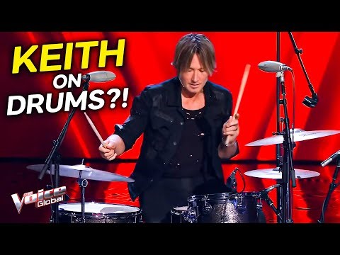 Keith Urban's Drum Solo Made This Blind Audition ICONIC!