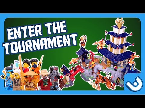 ENTER THE TOURNAMENT! Tournament Temple City 71814 EARLY Review LEGO Ninjago Dragons Rising 2024