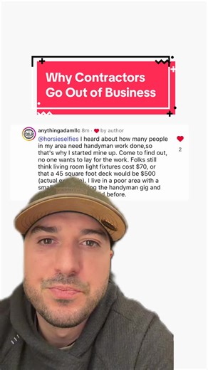 Understanding Why Contractors Go Out of Business