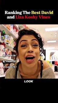 Ranking the best David and Liza Koshy vines