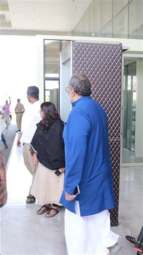 ബിജെപി ദേശീയ അധ്യക്ഷൻ നിതിൻ നബിനെ സ്വീകരിക്കാൻ കൊച്ചിയിലെത്തി രാജീവ്