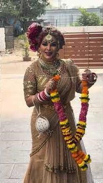 Queen Rakhi Sawant As A Bride Complete With A Band And Music Spotted In The City