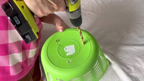 Laundry basket garden innovation