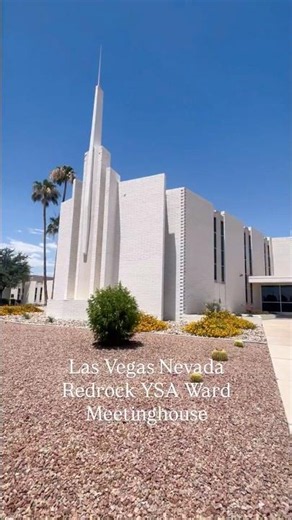 Las Vegas Nevada Redrock YSA Ward Meetinghouse of The Church of Jesus Christ of Latter-day Saints.